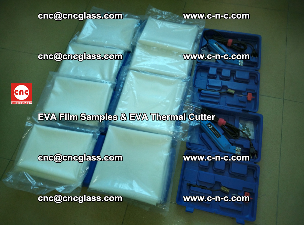 EVA Thermal Cutter and EVAFORCE SUPER PLUS EVA FILM samples (4)