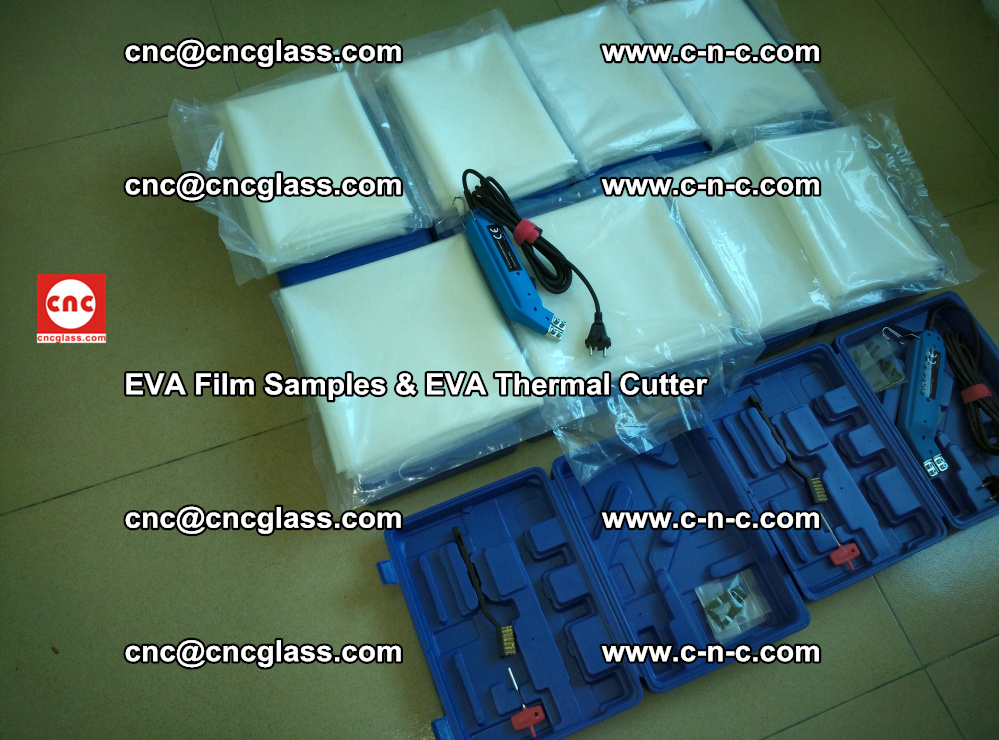 EVA Thermal Cutter and EVAFORCE SUPER PLUS EVA FILM samples (60)