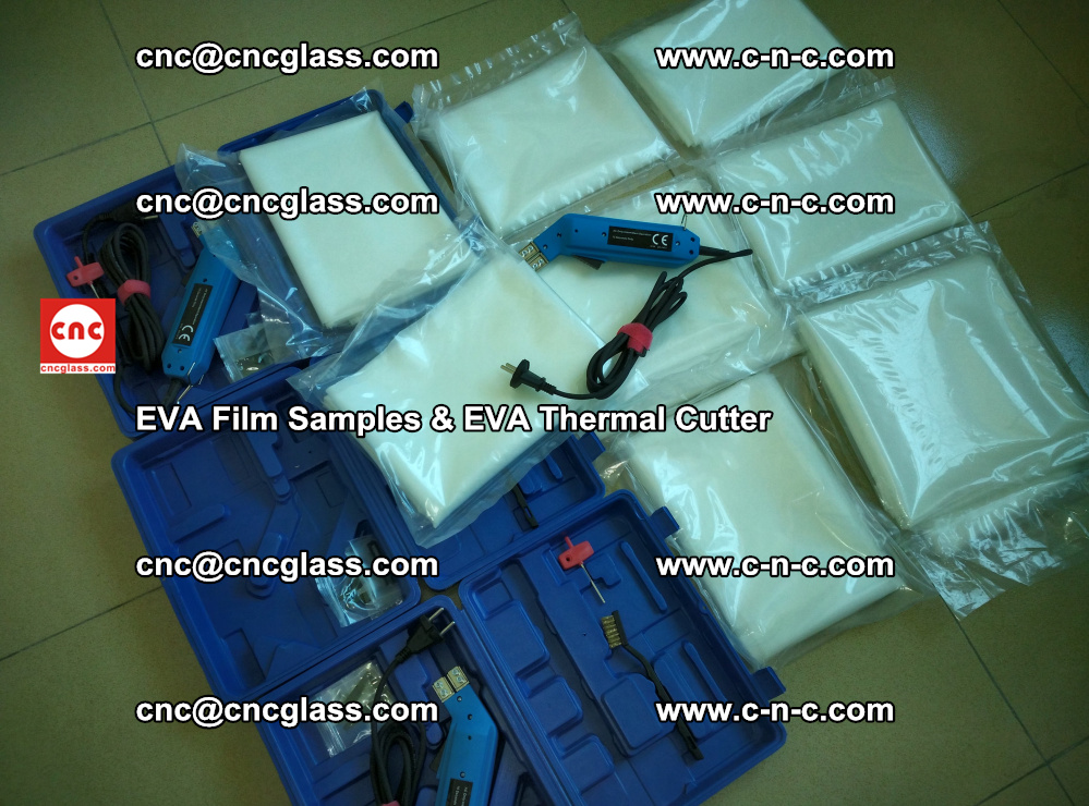 EVAFORCE SUPER CLEAR EVA Film Samples and EVA Thermal Cutter (10)