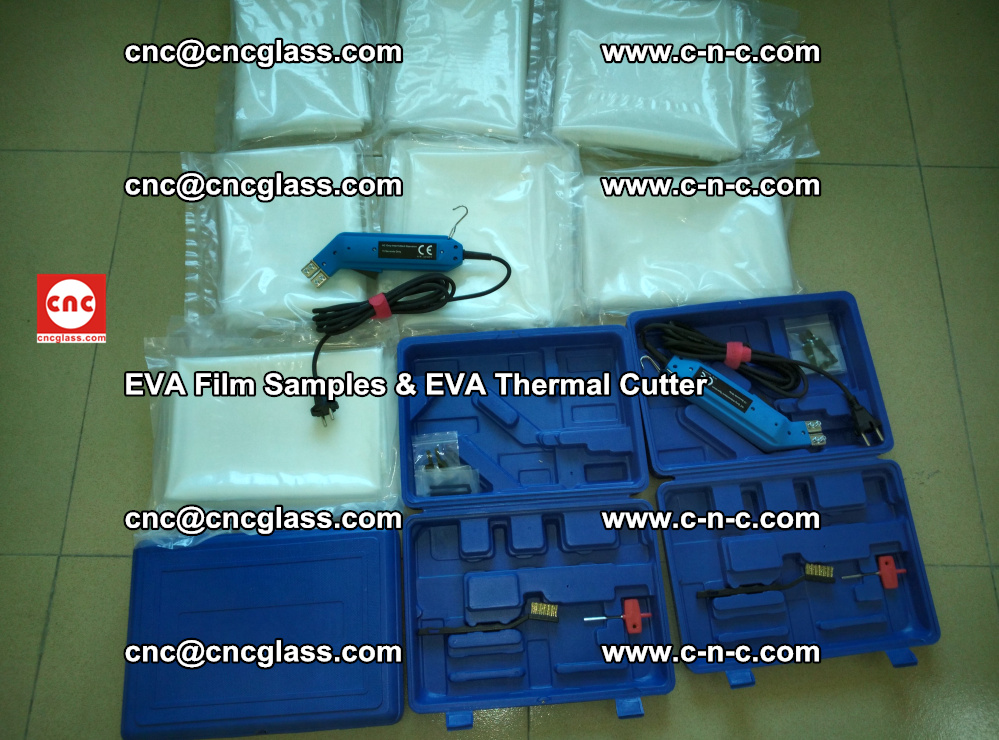 EVAFORCE SUPER CLEAR EVA Film Samples and EVA Thermal Cutter (19)