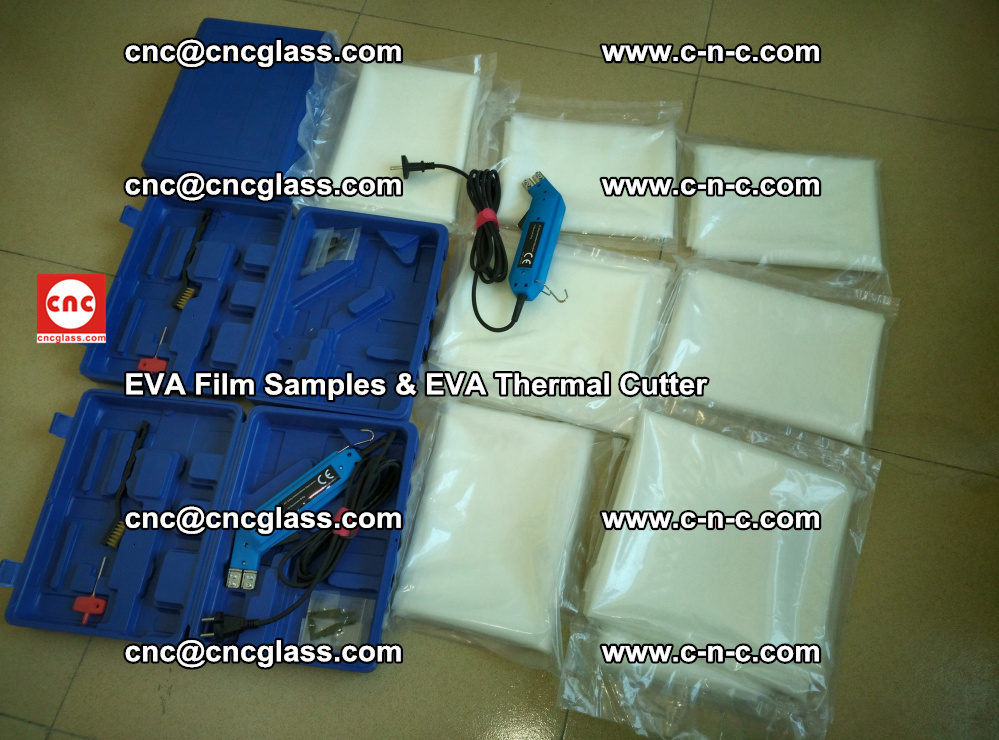 EVAFORCE SUPER CLEAR EVA Film Samples and EVA Thermal Cutter (27)