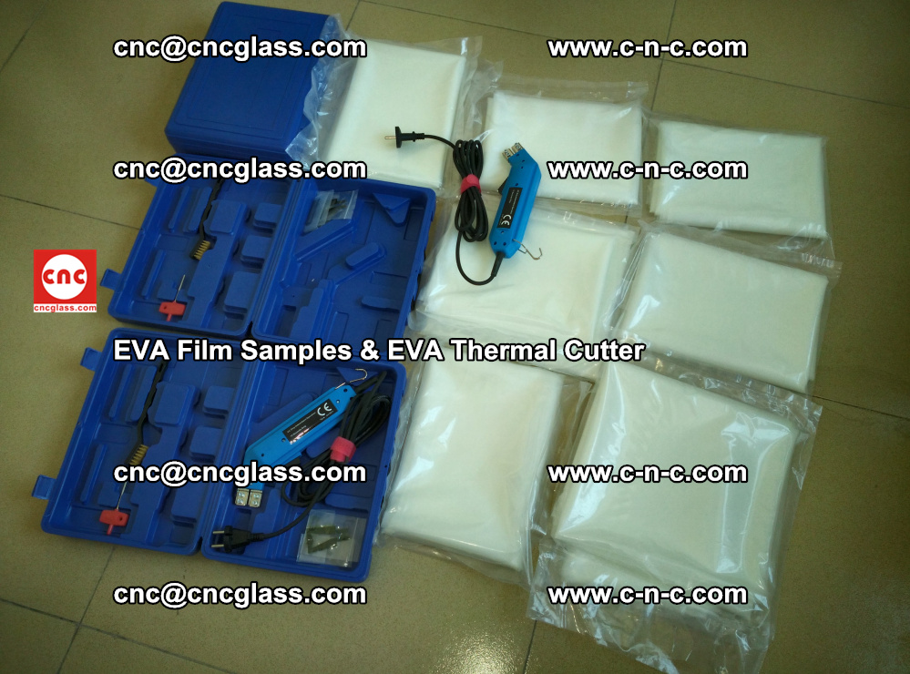 EVAFORCE SUPER CLEAR EVA Film Samples and EVA Thermal Cutter (28)