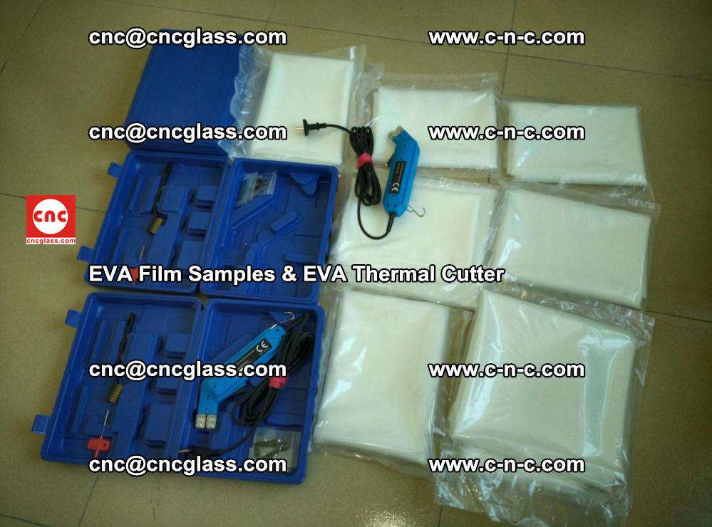 EVAFORCE SUPER CLEAR EVA Film Samples and EVA Thermal Cutter (30)