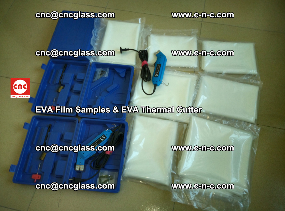EVAFORCE SUPER CLEAR EVA Film Samples and EVA Thermal Cutter (31)