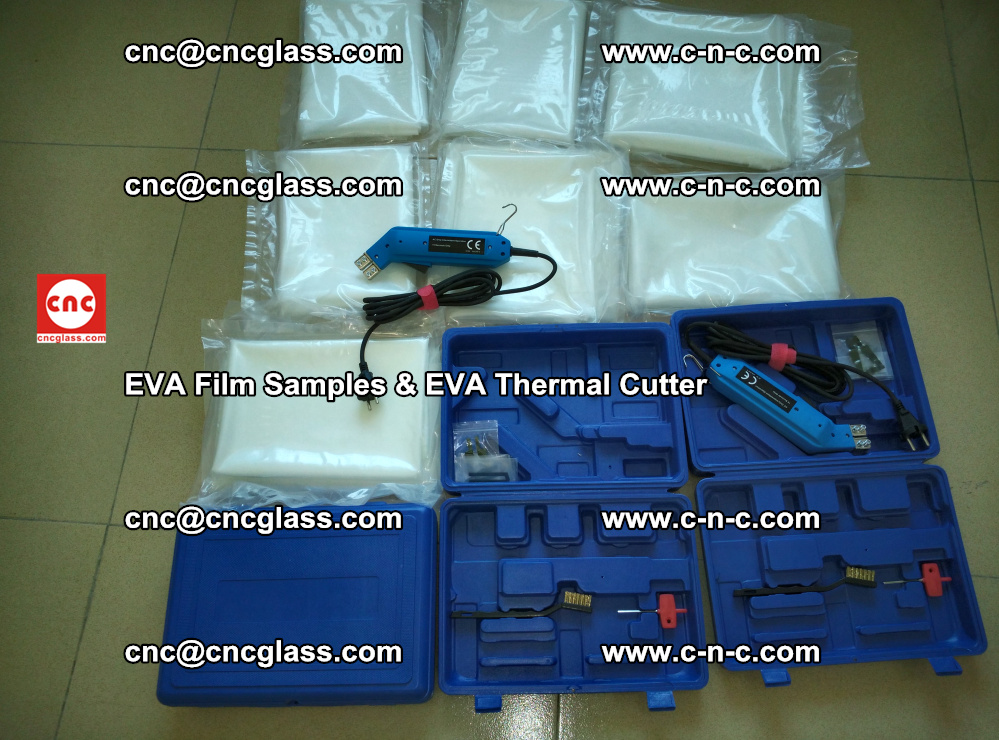 EVAFORCE SUPER CLEAR EVA Film Samples and EVA Thermal Cutter (33)