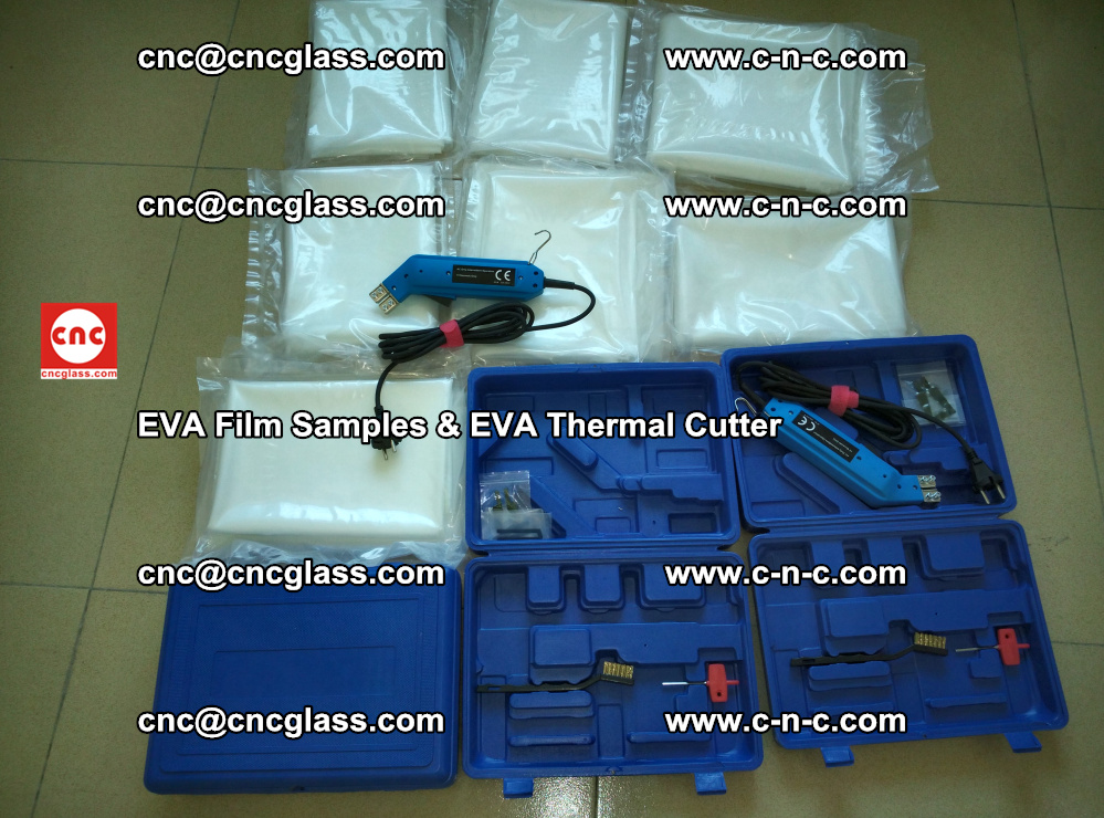EVAFORCE SUPER CLEAR EVA Film Samples and EVA Thermal Cutter (34)
