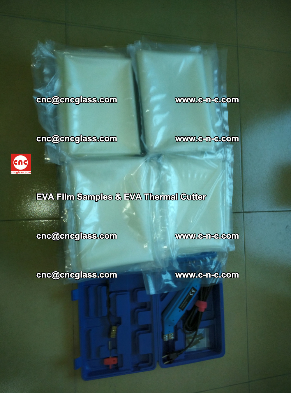 EVAFORCE SUPER CLEAR EVA Film Samples and EVA Thermal Cutter (37)