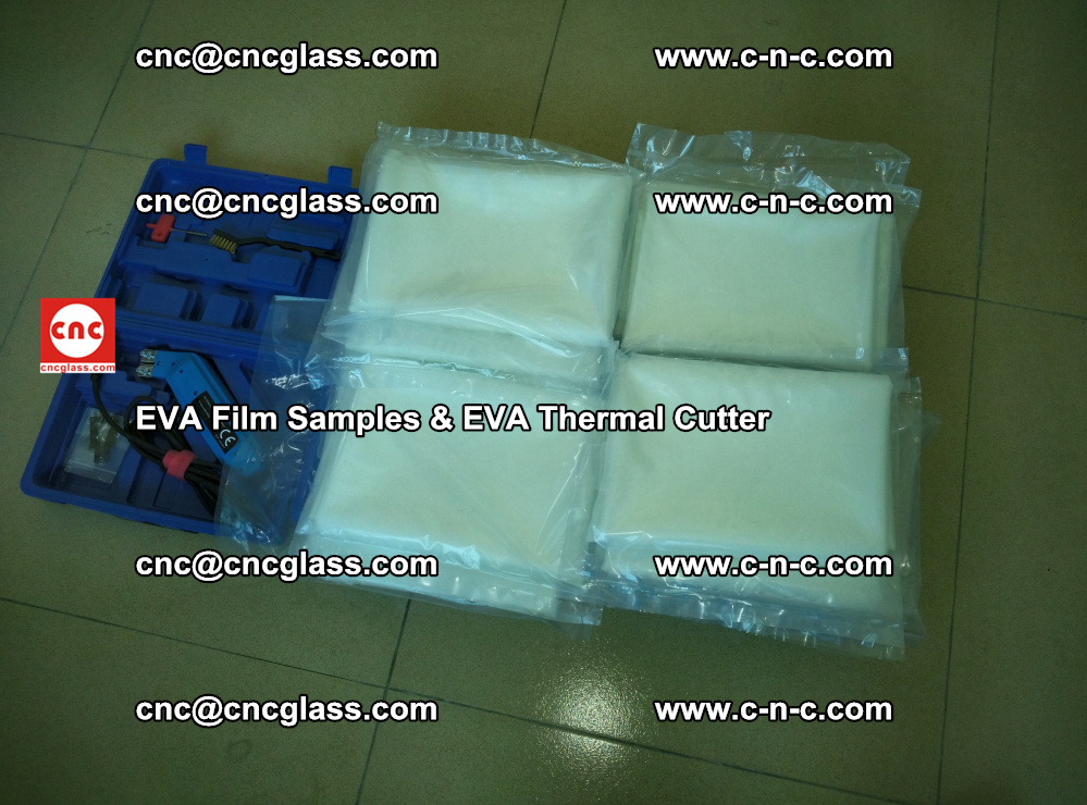 EVAFORCE SUPER CLEAR EVA Film Samples and EVA Thermal Cutter (45)