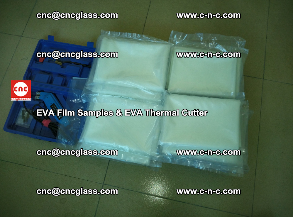 EVAFORCE SUPER CLEAR EVA Film Samples and EVA Thermal Cutter (46)