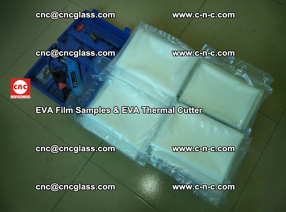 EVAFORCE SUPER CLEAR EVA Film Samples and EVA Thermal Cutter (47)