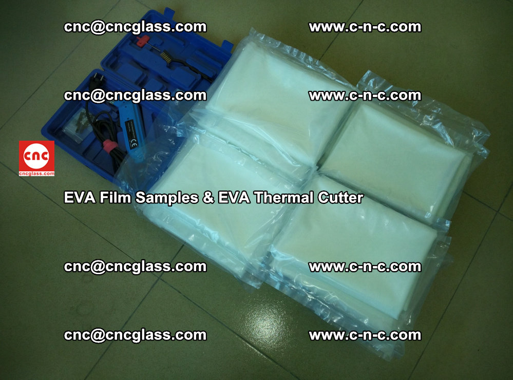 EVAFORCE SUPER CLEAR EVA Film Samples and EVA Thermal Cutter (48)