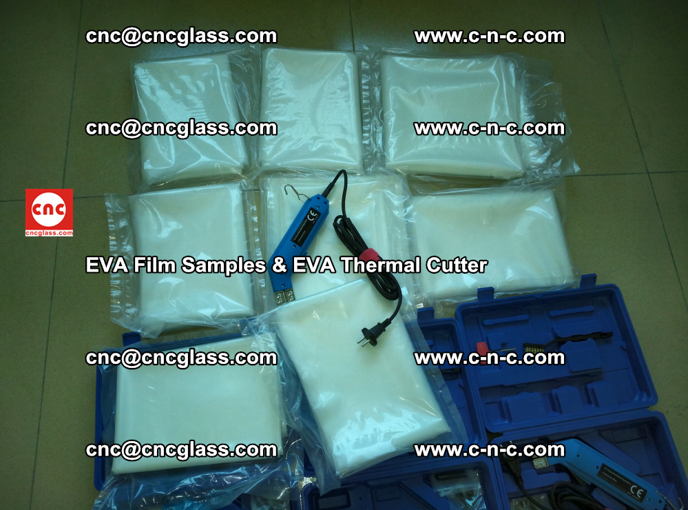 EVAFORCE SUPER CLEAR EVA Film Samples and EVA Thermal Cutter (8)