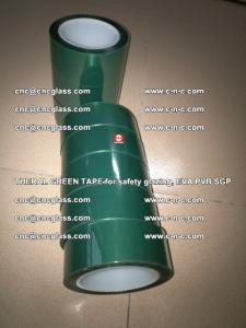 Thermal Green Tape, for safety glazing, EVA PVB SGP (10)