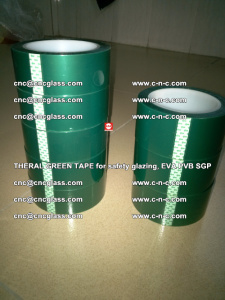Thermal Green Tape, for safety glazing, EVA PVB SGP (38)