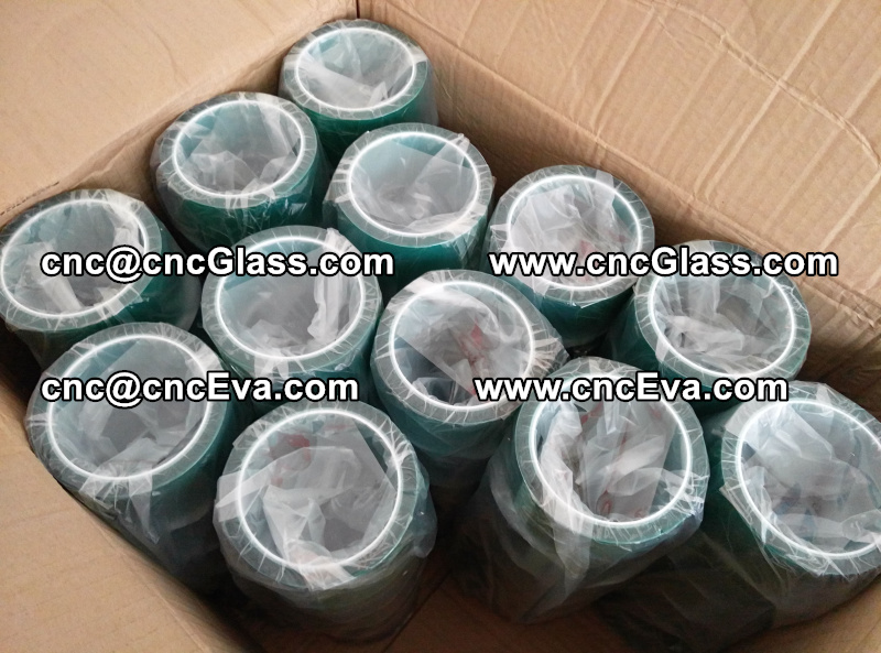 PET TAPE, green tape, glass tape, glazing tape (1)